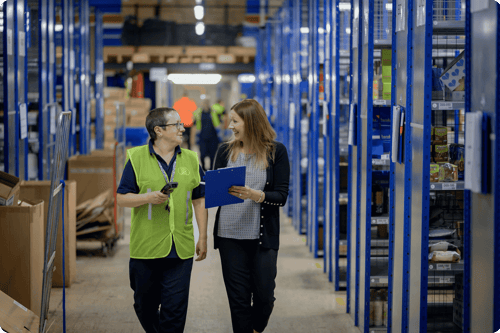 warehouse employees